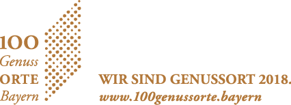  Logo Genussort: 100 Genussorte Bayern 